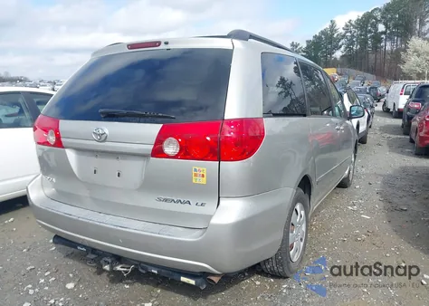 2008 Toyota Sienna Le из США, поврежденный, VIN 5TDZK23CX8S123252